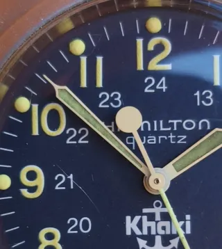 Hamilton Khaki Quartz ref. 9797 Military Aviation