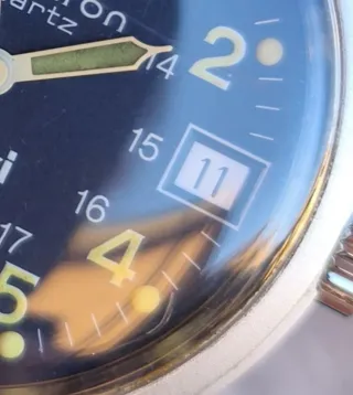 Hamilton Khaki Quartz ref. 9797 Military Aviation