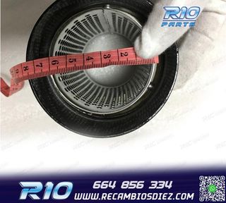 COLA ESCAPE BMW LOOK M CARBONO REDONDA