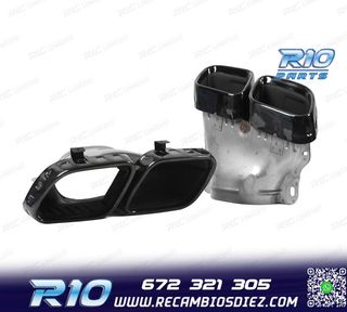 COLAS DE ESCAPE MERCEDES GLE W167 19- LOOK GLE63 NEGRO