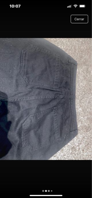 Pantalón vaquero negro