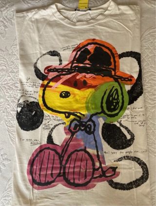 Camiseta Snoopy Talla Única Multicolor