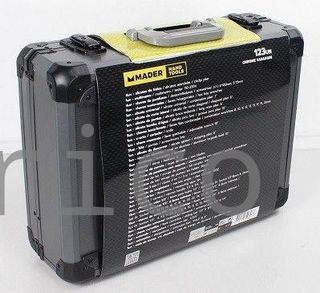 Maletín Herramientas 123 piezas - Aluminio