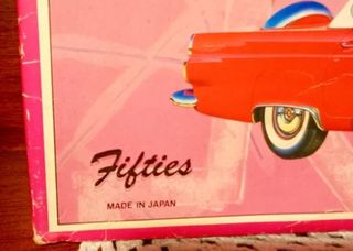 Auto giocattolo vintage Thunderbird 1956 – Fifties