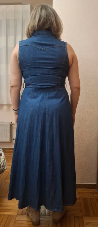 Vestido vaquero largo