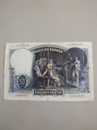 Billete 50 Pesetas Banco de España 1931