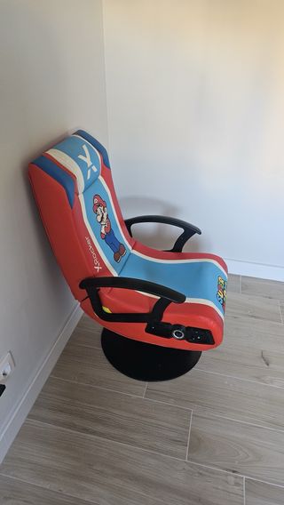 Silla Gaming X Rocker Super Mario