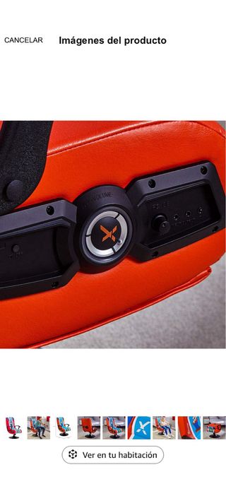 Silla Gaming X Rocker Super Mario