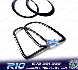 MARCO FAROS PARRILLA MINI R56 R57 R58 07-13 LOOK JCW NEGRO