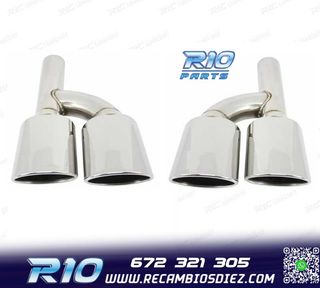 COLAS ESCAPE MERCEDES CLASE C W204 07-15 LOOK AMG 50X100