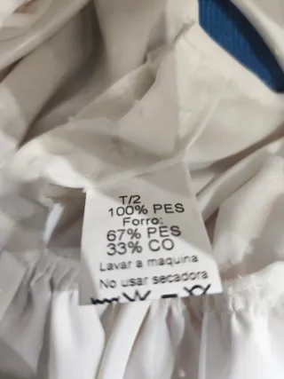 Jesusito niña 2 años blanco