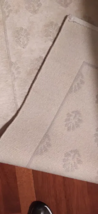 Juego 3 alfombras dormitorio de lana