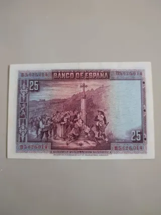 Billete 25 Pesetas Banco de España 1928