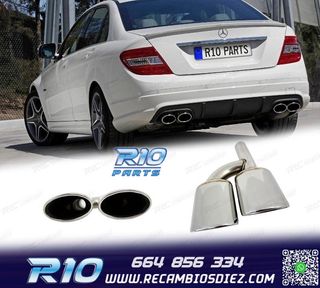 COLAS ESCAPE ESPECIFICA MERCEDES CLASE C W204 07-15 LOOK AMG