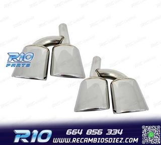 COLAS ESCAPE ESPECIFICA MERCEDES CLASE C W204 07-15 LOOK AMG