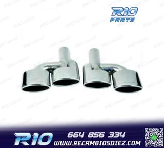 COLAS ESCAPE ESPECIFICA MERCEDES CLASE C W204 07-15 LOOK AMG