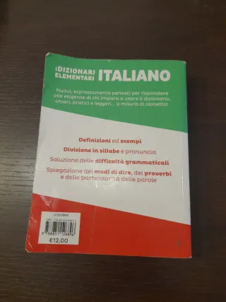 Il dizionario elementare di italiano