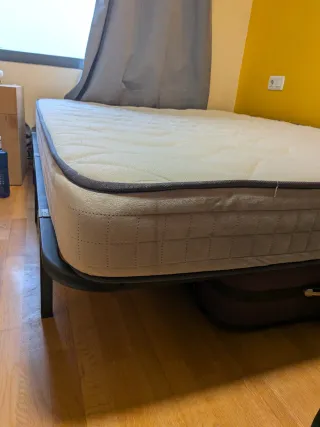 Somier y Colchón 150×190cm