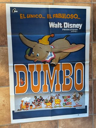 Póster Original Dumbo Walt Disney