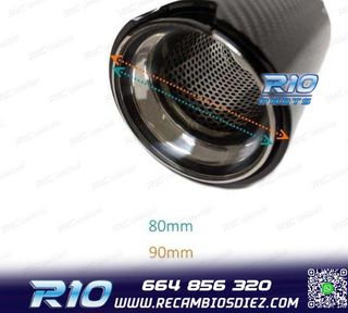 COLA ESCAPE BMW LOOK M CARBONO