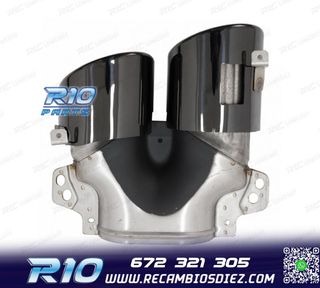 COLAS DE ESCAPE MERCEDES GLE W167 19- LOOK GLE53 NEGRO