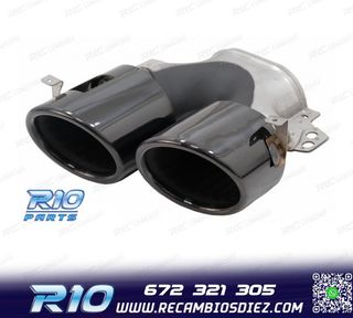 COLAS DE ESCAPE MERCEDES GLE W167 19- LOOK GLE53 NEGRO