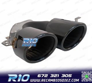 COLAS DE ESCAPE MERCEDES GLE W167 19- LOOK GLE53 NEGRO