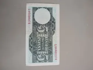 Billete 5 Pesetas Banco de España 1948