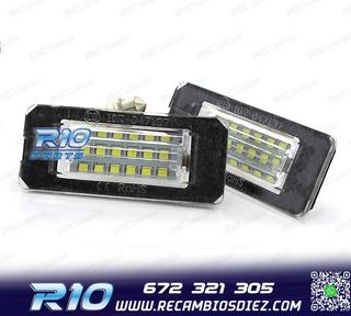 LUCES DE MATRÍCULA LED PARA MINI COOPER 06-10