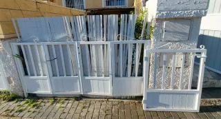 Conjunto 3 puertas aluminio