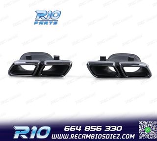 COLAS ESCAPE MERCEDES CLASE C W205 14-18 LOOK C63 AMG