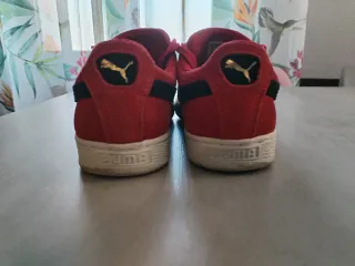 Zapatillas Puma Suede Hombre Rojas