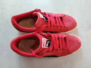 Zapatillas Puma Suede Hombre Rojas