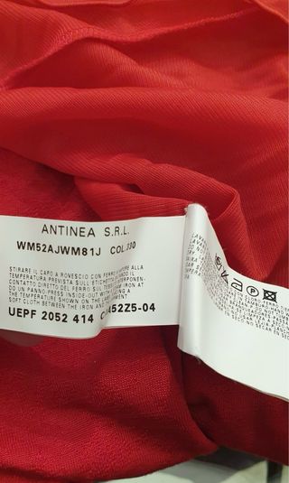 Vestito Armani Collezioni Rosso