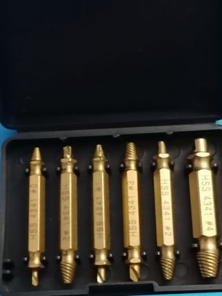 Brocas Extractoras de Tornillos HSS 4341