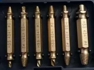 Brocas Extractoras de Tornillos HSS 4341