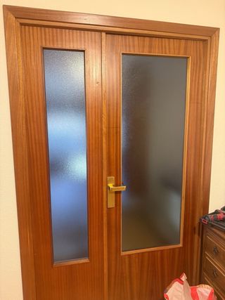 Puerta interior madera