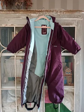 Mono y botas esquí niña Decathlon