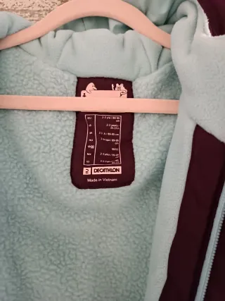 Mono y botas esquí niña Decathlon