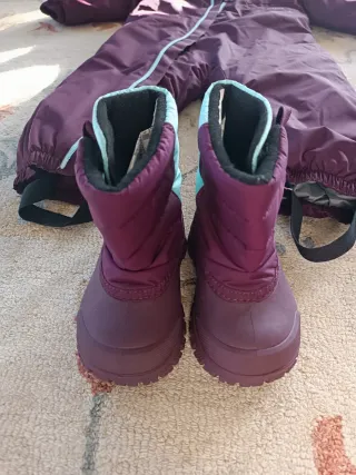 Mono y botas esquí niña Decathlon