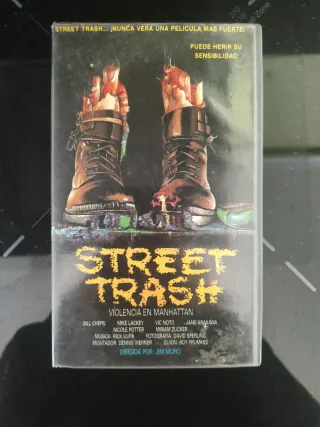 STREET TRASH VHS SPRING VIDEO