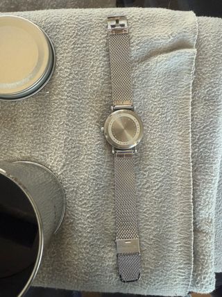 Reloj Mr. Boho Negro/Plateado
