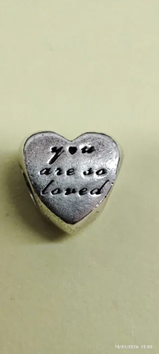 Corazón Pandora Original Plata,You are so loved