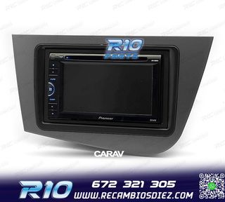 MARCO RADIO 2-DIN GRIS PARA SEAT LEON 05-12