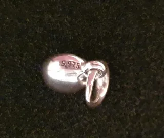 Pandora Charm piedra natal del mes de febrero