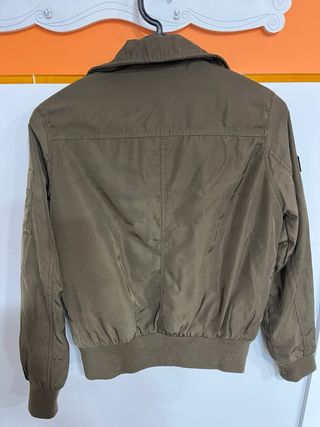 Chaqueta bomber militar verde