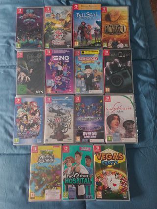 Lotto Stock di 15 videogiochi Nintendo Switch