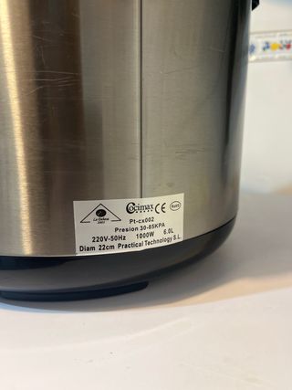 Olla Cocimax Programable