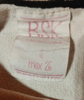 Sudadera 90's Corazón Mujer Beige/Gris