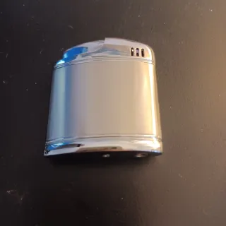 Accendino piezoelettrico cromato